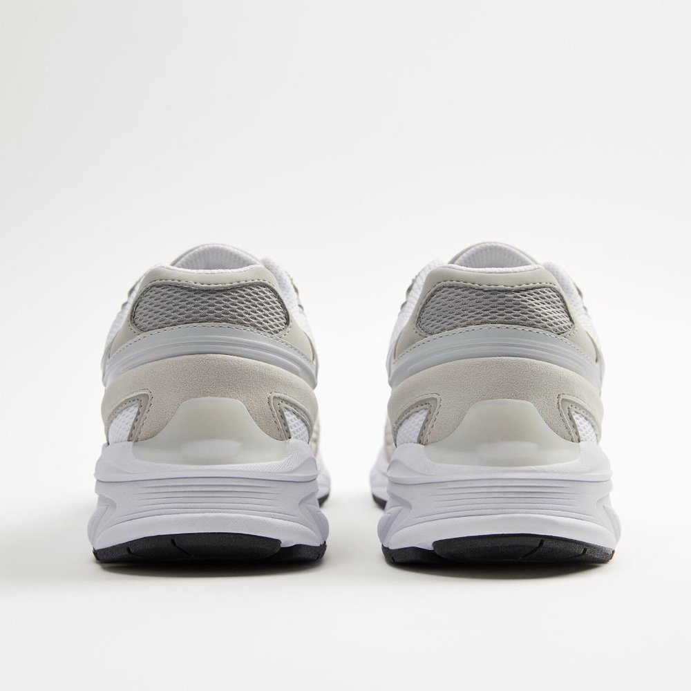 Zara gray casual lace up running sneakers - Picture 5 of 8